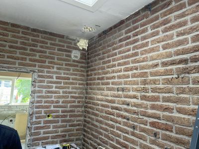 Bijkeuken aangepast